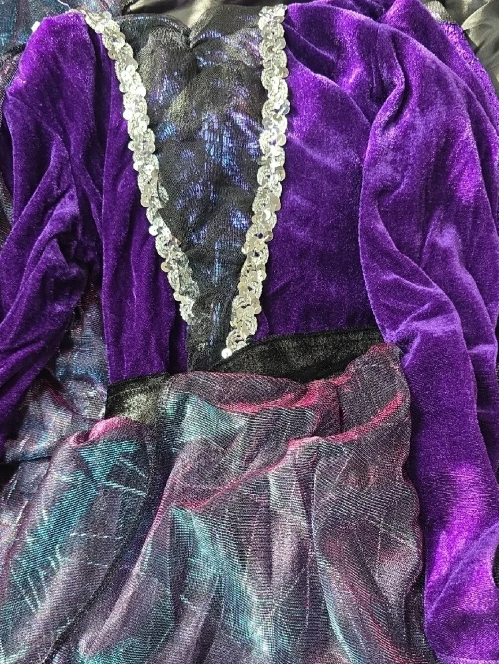 Enchanted Witch Costume for Kids - Purple